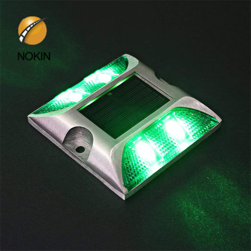 Aluminum Underground Solar Road Studs Round Embedded Led 